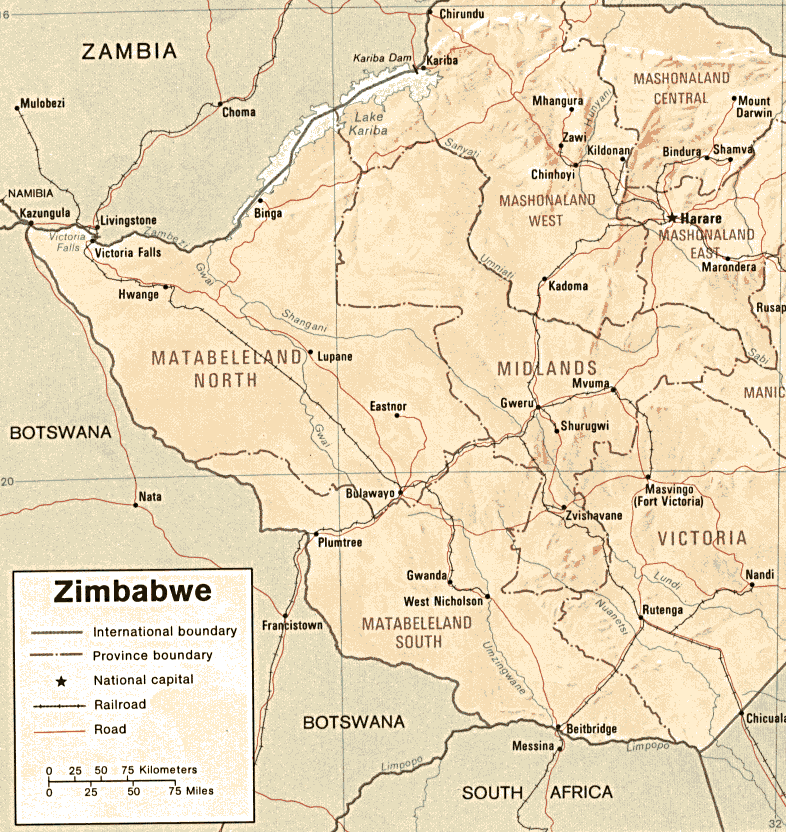 Map showing areas covered in this Diary