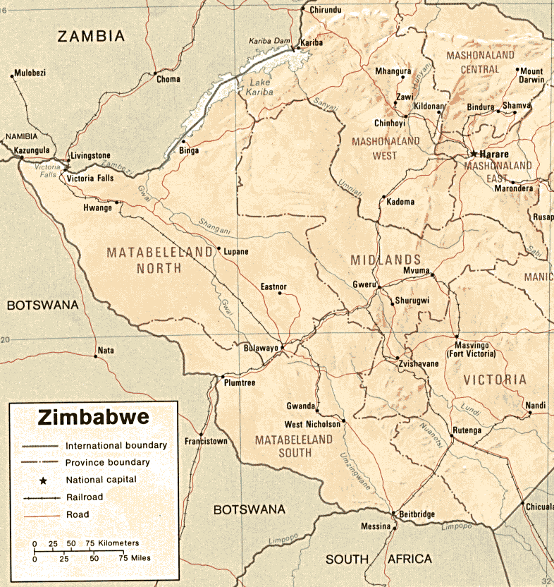 Map showing areas covered
 in this Diary