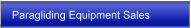 Paragliding Equipment Sales